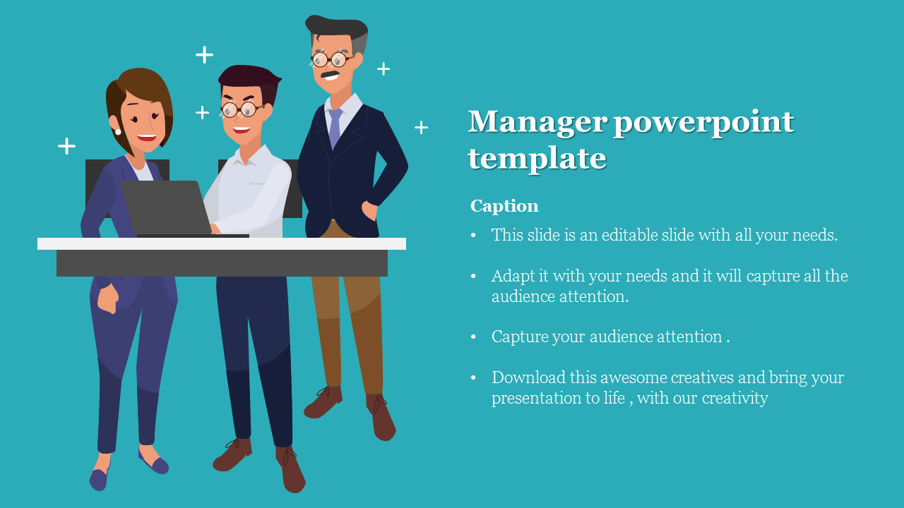 Manager powerpoint template